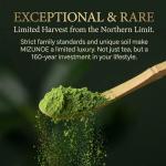 MIZUNOE Matcha Ceremonial Grade Matcha Powder – Authentic Japanese First Harvest Premium Matcha Powder Tea, 100% Pure Unsweetened, Green Tea for Ceremonial Barista Teahouse, Latte, Baking & Desserts (40g / 1.4oz)