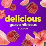 Vitafusion Iron Gummy Vitamin Supplement, Supports Red Blood Cell Production*, Guava Hibiscus Flavor, 30 Servings, 60 Count