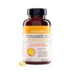NatureWise Vitamin D3 1000iu (25 mcg) 1-Year Supply for Immune Support, Healthy Muscle Function, and Bone Health - Non-GMO, Gluten Free in Organic Extra Virgin Olive Oil, (Mini Softgel), 360 Count
