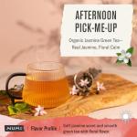 Numi Organic Green Tea with Jasmine, 18 Microplastic-Free Tea Bags