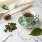 Organic Positively Tea Company, Pinhead Gunpowder Green Tea, Loose Leaf, 16 Ounce