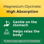 Nature Made High Absorption Magnesium Glycinate 300mg per 3 Capsules, Magnesium Supplement for Muscle, Heart, Nerve and Bone Support, 90 Magnesium Bisglycinate Capsules, 30 Day Supply