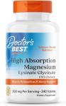 High Absorption Magnesium Chelate, Non-GMO, Vegan, 240 Count