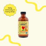 CHILDLIFE ESSENTIALS Liquid Vitamin C - Pure Vitamin C Liquid Supplement for Kids, Toddlers, & Babies, Immune System Support, Natural Orange Flavor, 4 Fl Oz (Pack of 1)