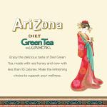 AriZona Diet Green Tea with Ginseng - 16 Fl Oz (Pack of 12)