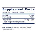 Life Extension Magnesium Glycinate, Heart Health, Bone Health, Nerve and Muscle Support, Highly absorbable, Gluten-Free, Non-GMO, Vegetarian, 90 Capsules