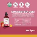 MaryRuth Organics Organic Strawberry Lemon Ionic Zinc, 4 FZ