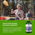 Swanson Triple Magnesium Complex - Magnesium Supplement for Brain, Energy, Bone, Stress, Muscle & Sleep Support* - Contains Magnesium Aspartate, Citrate & Oxide - 300 Vegan Capsules