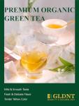 GLDNT Organic Green Tea Bags, Natural Pure Organic Green Tea, Super Antioxidant, Caffeinated, 100 Count