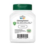 21st Century Ginseng Extract Veg Capsules, 60Count