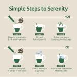 Coffee Bean Matcha Latte Sticks, 8 Single-Serve Packets – Made with Jeju Matcha for a Smooth, Balanced Green Tea Latte – Enjoy Hot or Iced