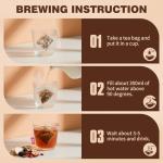 Kidney Tea Formula Ginseng Six Treasure Tea, Ginseng & Mulberry Herbal Tea, Kidney Cleanse Detox & Repair, Traditional Chinese Herbal Tea Bags, Five Treasures Teas For Men Women (30 Bags/1 Pack)