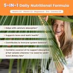 VEV Vitamin D3 K2, Magnesium & Zinc Support