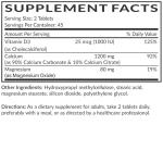 Futurebiotics Calcium 1200 MG Per Serving Sustained Release with Vitamin D3 1000 IU Per Serving Non-GMO, 90 Vegetarian Tablets