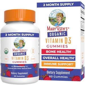 MaryRuth's Organic Vitamin D3 Gummies for All Ages