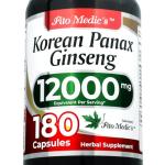 Korean Ginseng Root Capsules – 180 Count