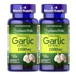 Puritan's Pride Odorless Garlic 1000mg, 2-Pack Softgels