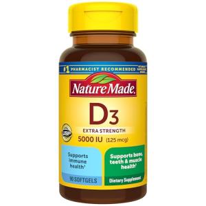Nature Made Vitamin D3 10,000 & 5,000 IU Softgels