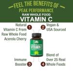 Natural Vitamin C Capsules from Acerola Cherries