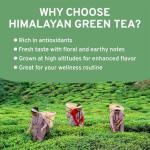 Himalayan Green Tea Leaves, 340g (170 Cups)