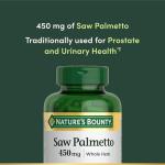 Nature's Bounty Saw Palmetto for Prostate Health