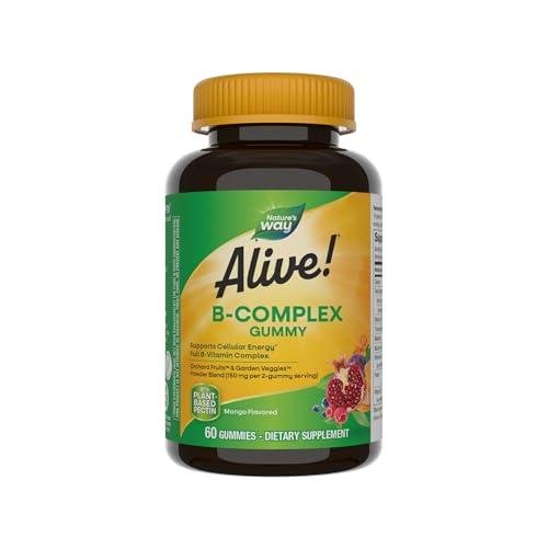 Nature's Way Alive! Vitamin B Gummies, 60 Count
