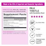 NatureWise Milk Thistle & Dandelion Supplement, 180 Count