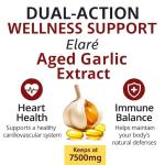 Elare Odorless Organic Garlic Extract - 300 Softgels