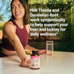 NatureWise Milk Thistle & Dandelion Supplement, 180 Count