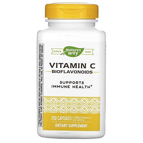 Nature's Way Vitamin C with Bioflavonoids, 250 Caps