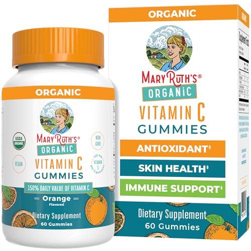 MaryRuth Organics Vegan Vitamin C Gummies - 60 Count