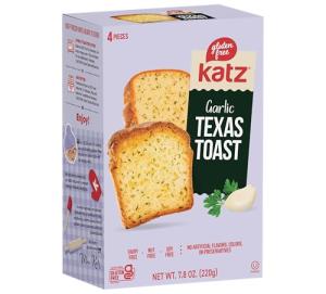 Katz Gluten Free Garlic Texas Toast 7.8oz