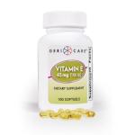 GeriCare High-Potency Vitamin E Capsules - 100 Count