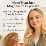 BIOptimizers Magnesium Breakthrough Supplement with 500mg - 7 Forms of Magnesium: Glycinate, Malate, Citrate, and More - Natural Support for Sleep and Cognitive Function -30 Capsules- Calming Vitamins