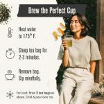 Numi Organic Gunpowder Green Tea Bags, 18-Count