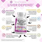 Clean Nutraceuticals Milk Thistle NAC Chanca Piedra Beet Root Artichoke Dandelion Root - Liver Cleanse Detox & Repair Supplement Plus TUDCA Choline & Ginger 60 Count