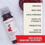 Urban Remedy Organic Superfruit C Shot – Acerola Cherry & Probiotics Blend for Immune & Digestive Support. Cold-Pressed Beet, Orange & Ginger Juice. Gluten-Free, Dairy-Free, Non-GMO, 2 fl oz