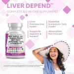 Clean Nutraceuticals Milk Thistle NAC Chanca Piedra Beet Root Artichoke Dandelion Root - Liver Cleanse Detox & Repair Supplement Plus TUDCA Choline & Ginger 60 Count