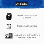 Alexia Crispy Seasoned Potato Puffs Roasted Garlic and Cracked Black Pepper, 19 oz (Frozen)