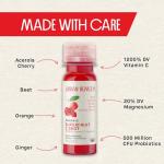 Urban Remedy Organic Superfruit C Shot – Acerola Cherry & Probiotics Blend for Immune & Digestive Support. Cold-Pressed Beet, Orange & Ginger Juice. Gluten-Free, Dairy-Free, Non-GMO, 2 fl oz