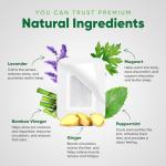 AOSORW Natural Cleansing Foot Pads - Ginger Mugwort Bamboo Vinegar - Relieves Stress and Fatigue - Improves Sleep and Supports Body Cleansing - Premium Foot Care - 30 Pads (Pack of 1)