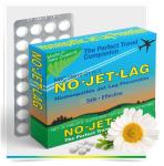 Miers Laboratories No Jet Lag Homeopathic Jet Lag Remedy (1 Pack, 32 Chewable Tablets), Travel Must Have, Flight Essential for Jet Lag Relief, Plant-Based.
