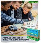 Miers Laboratories No Jet Lag Homeopathic Jet Lag Remedy (1 Pack, 32 Chewable Tablets), Travel Must Have, Flight Essential for Jet Lag Relief, Plant-Based.