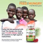 Vegan Saw Palmetto for Men & Women - Potent Saw Palmetto Extract, Prostate Supplements for Men, DHT Blocker for Womens Hair Growth, Hormonal Balance Gummies, PCOS Hair Loss, DHT Blocker, Gluten-Free