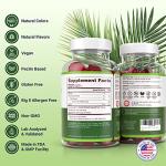 Vegan Saw Palmetto for Men & Women - Potent Saw Palmetto Extract, Prostate Supplements for Men, DHT Blocker for Womens Hair Growth, Hormonal Balance Gummies, PCOS Hair Loss, DHT Blocker, Gluten-Free
