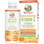 MaryRuth's Megadose Liquid Vitamin C Liposomal | 500 mg Per Serving | Ultra Absorption | Immunity | Antioxidant Support | Collagen Formation | Vegan | Gluten Free | Sugar Free | 7.6 Oz | 30 Servings