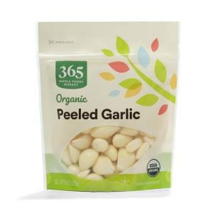 Whole Foods Market Organic Peeled Garlic 6oz
