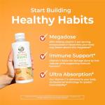 MaryRuth's Megadose Liquid Vitamin C Liposomal | 500 mg Per Serving | Ultra Absorption | Immunity | Antioxidant Support | Collagen Formation | Vegan | Gluten Free | Sugar Free | 7.6 Oz | 30 Servings