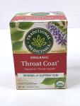 Traditional Medicinals Tea, Organic Throat Coat, Supports Throat Health, 16 Tea Bags