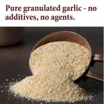 The Spice Way Granulated Garlic - Domestic, US Grown (8 oz) resealable bag